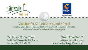 Sevierville Golf Club Discount